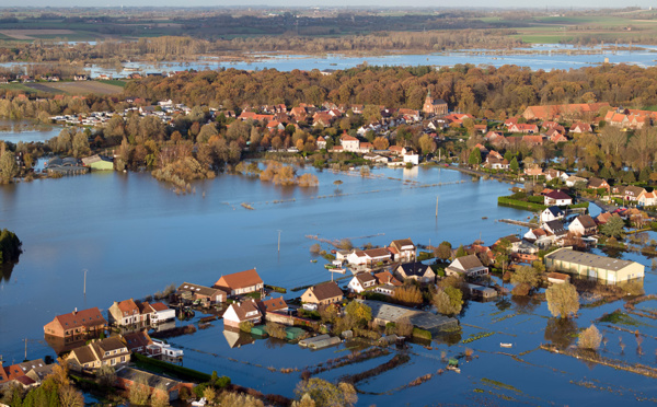 Pas-de-Calais: la décrue contrariée par de nouvelles précipitations