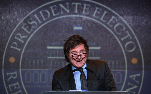 Argentine: l'ultralibéral Milei large vainqueur de la présidentielle
