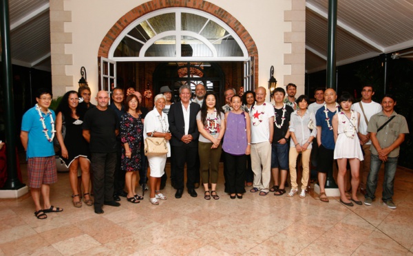 Exposition « Âmes errantes » : rencontre entre artistes locaux et artistes chinois à la Présidence