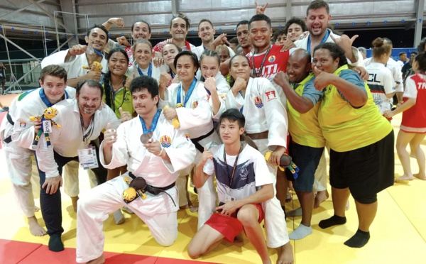 Le judo polynésien ramène 18 médailles des îles Salomon