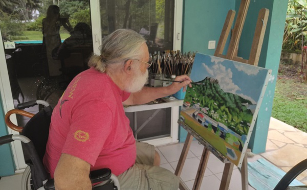 Claude Wilmart expose à la galerie Anuanua