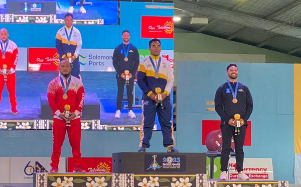 Marc Lisan en argent au powerlifting