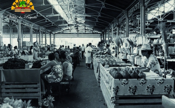 Papeete, un siècle de changement : du marché à la plage Sigogne