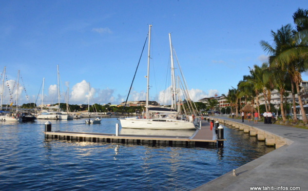 La marina de Papeete est officiellement ouverte