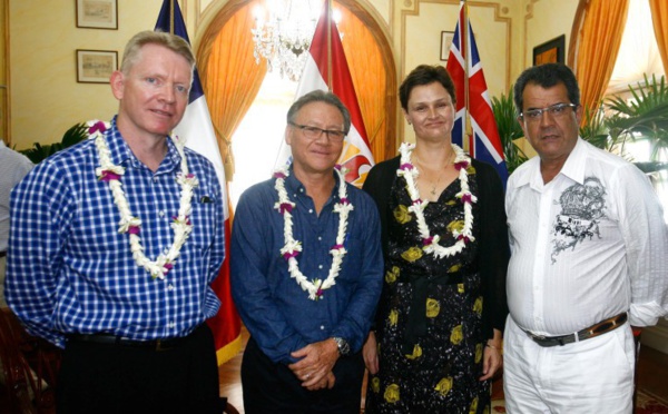 Le Président reçoit la consule générale Adjointe d’Australie à Nouméa
