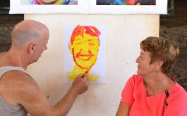 Stephen Bennett, un artiste américain reconnu et spécialiste du portrait à l'Ecole Saint Hilaire