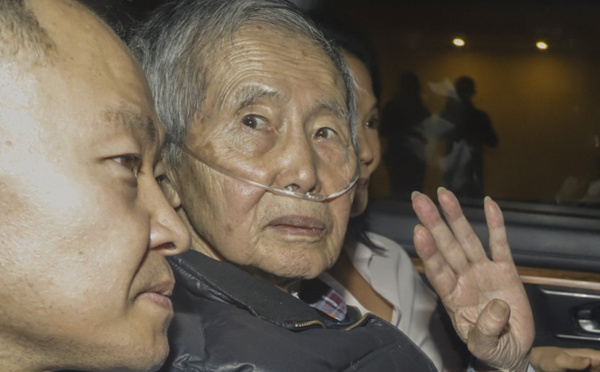 Pérou: libération de l'ex-président Alberto Fujimori emprisonné pour crimes contre l'humanité