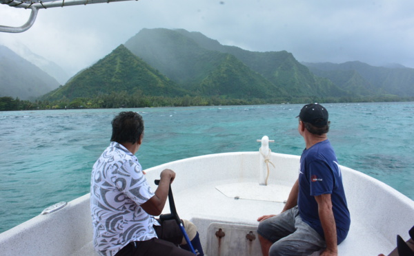 Une autre option pour le passage de la barge à Teahupo'o