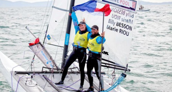 Voile : Billy Besson et Marie Riou remportent la coupe du monde de voile
