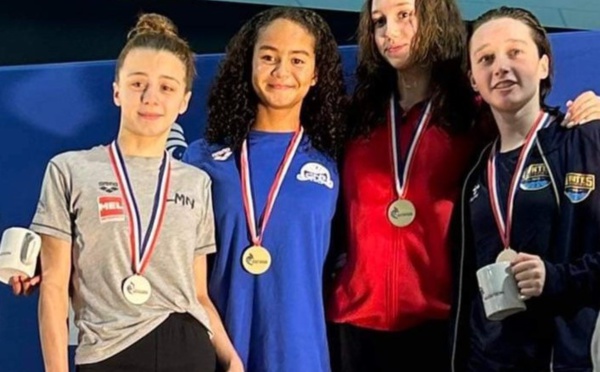 Natation : Deux titres nationaux pour Déotille Videau