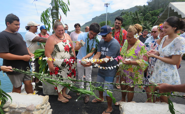 Un quai des pêcheurs flambant neuf à Paopao
