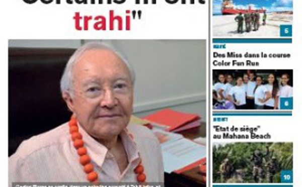 TAHITI INFOS N°404 du 28 avril 2015