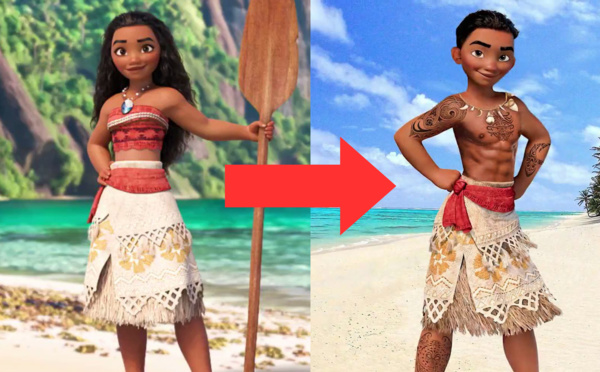 ​Vaiana transgenre, la dernière bêtise d’internet