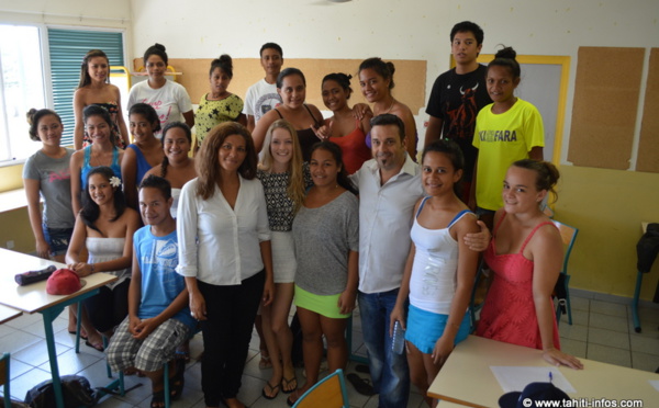 Petits jeux politiques au lycée de Mahina