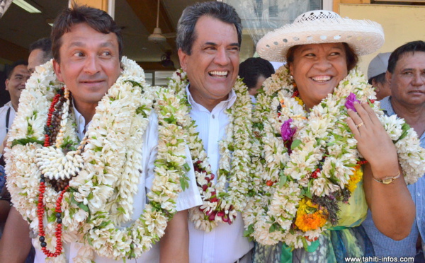Edouard Fritch : "nous parlerons d’une même voix à Paris"