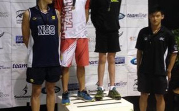 Natation « championnat de NZ » : Nicolas Vermorel nouveau champion du 50 m papillon
