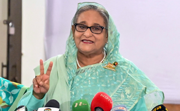 Législatives au Bangladesh: victoire écrasante de la Première ministre Hasina