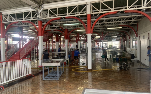 Réouverture ce mercredi pour le marché de Papeete