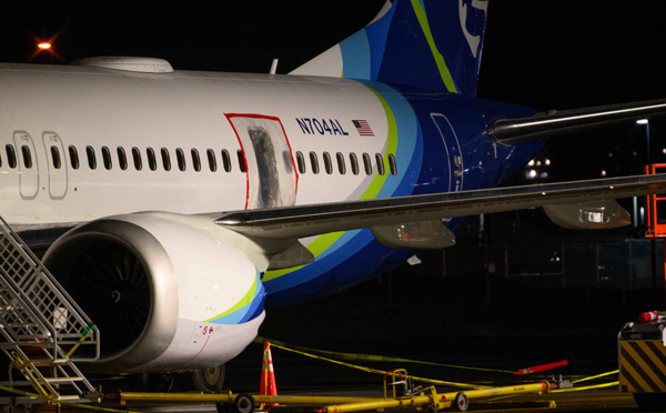 Des éléments mal fixés découverts sur des Boeing 737 MAX 9