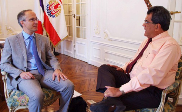 Le Prince Albert II de Monaco en Polynésie française en octobre