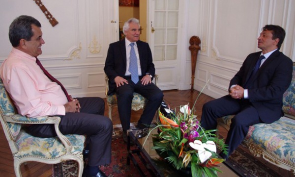 Le directeur Outre-mer de la CDC reçu par Edouard Fritch