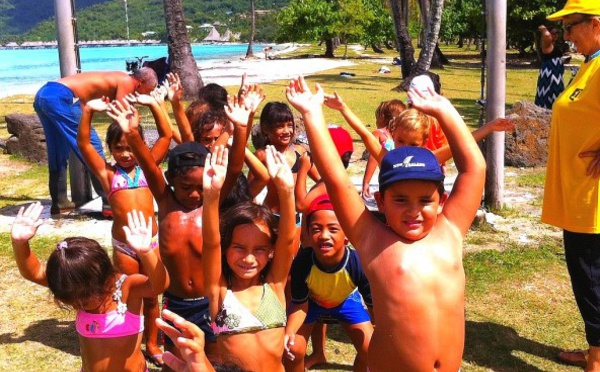 Les petits bambins à la découverte de l'île soeur