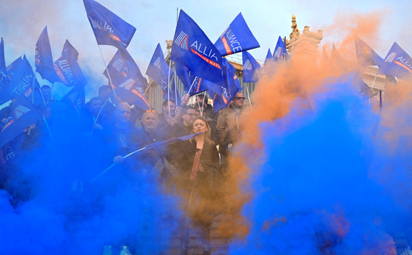 Les policiers mobilisés dans toute la France pour des primes olympiques