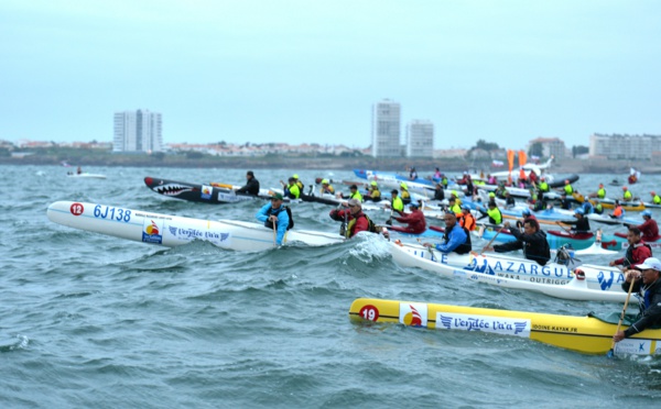 Vendée Va'a: une première étape mouvementée