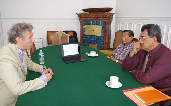 Le projet Moana Nui présenté au président Edouard Fritch