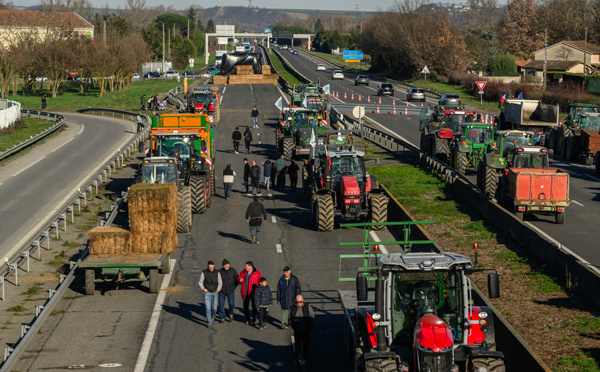 En Occitanie, le ras-le-bol agricole mobilise tous azimuts et se poursuit