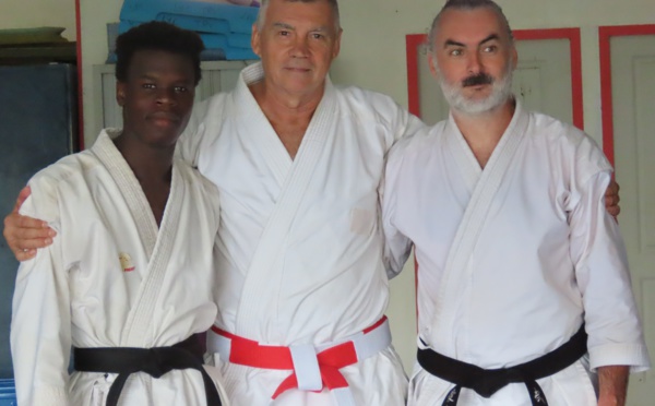 ​Gilles Fortia élevé au grade de 7e dan de karaté