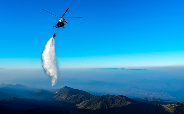 La Colombie appelle à l'aide internationale pour combattre les incendies de forêt