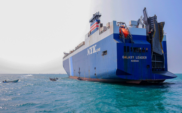 Attaques en mer Rouge: baisse de 30% du transport de conteneurs sur un an