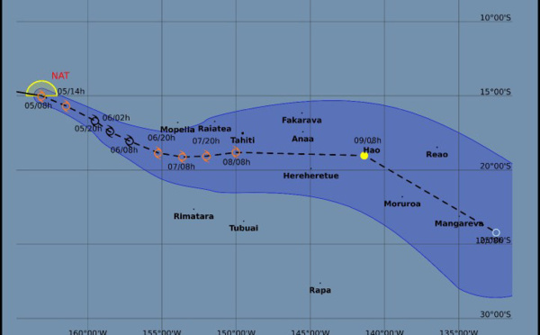 Nat peut passer en dépression tropicale forte