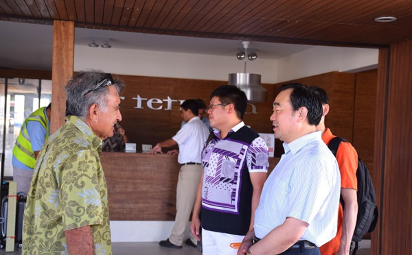 Une délégation chinoise pour guider Faa'a sur le chemin du développement durable