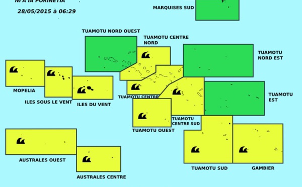 Météo : vigilance jaune pour forte houle presque partout