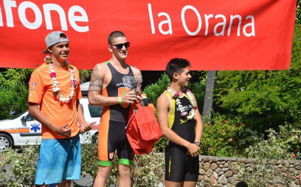 Aquathlon « championnat de Polynésie » : Alexandre Buvry et Marion Legrand vainqueurs