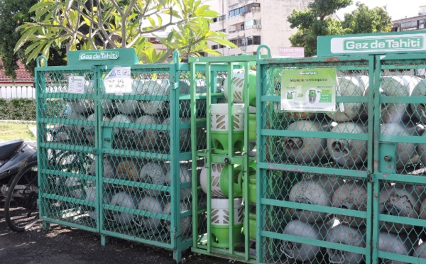 Une marche contre la grève de Gaz de Tahiti