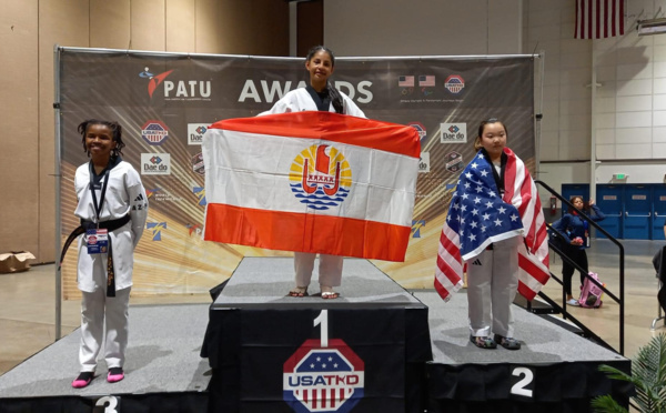 Taekwondo : Le Tahitian Martial Spirit brille aux US Open