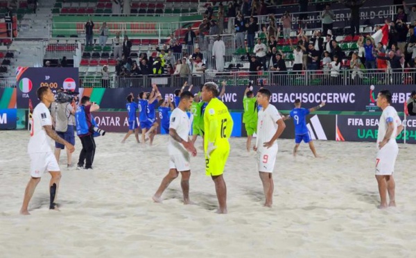 Tahiti chute face à l’Italie en quart de finale du Mondial