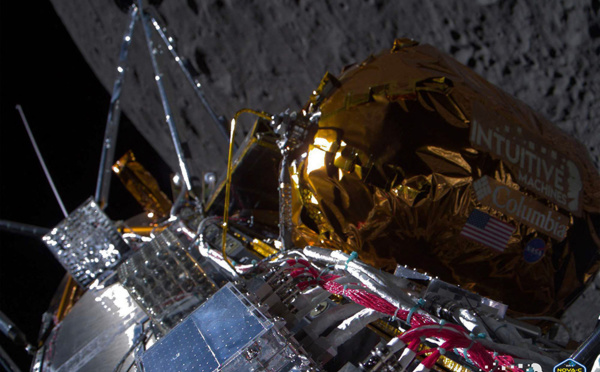 Bonnes nouvelles de la sonde américaine au lendemain de son alunissage