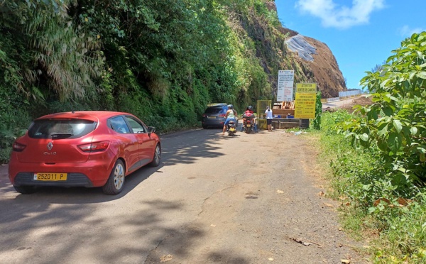 Réouverture partielle de la route à Hitia'a o te ra