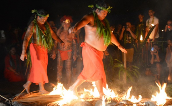La marche sur le feu le 1er juillet