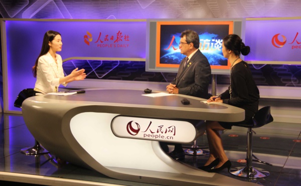 Première série de rencontres officielles pour Edouard Fritch en Chine