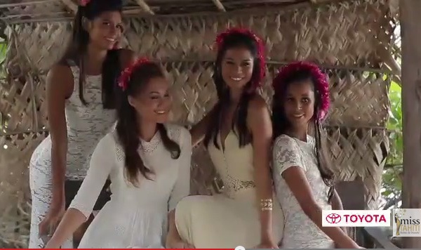 Dans les coulisses de Miss Tahiti (vidéo)