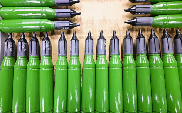 L'Ukraine n'a reçu que 30% des obus promis par l'UE