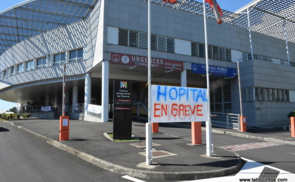 Grève au CHPF : faible participation, mercredi