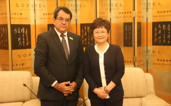 Visite officielle en Chine : promotion de la Polynésie à Xian