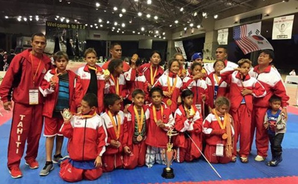 TKD "Los Angeles International Taekwondo Festival" : Pluie de médailles pour Tahiti