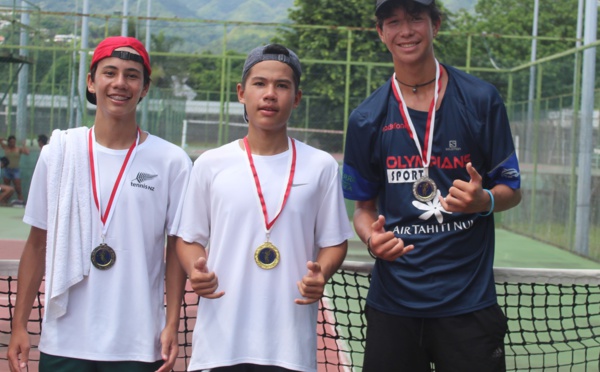 Tennis – Noah Ah Kim Win Chin champion de Polynésie juniors